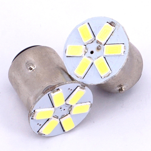 BAY15D P21/5W 6 W 5630 SMD 5730 6 del coche Led luz de la cola de señal <span class=keywords><strong>intermitente</strong></span> 12V blanco rojo 1157 <span class=keywords><strong>bombilla</strong></span> Led - Product Image 6