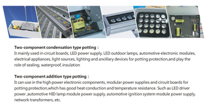 MT-2804 Maxtor China Two Component 100% <strong>Silicone</strong> Potting Compound <strong>Waterproof</strong> LED Driver 50kg/set Grey 6 Months Shelf Life New - Product Image 6