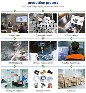Piezas de fresado CNC modelo 3D de <span class=keywords><strong>5</strong></span> ejes personalizadas de fábrica Servicios de mecanizado de torno de fabricación de aluminio de acero inoxidable no estándar - Product Image 6