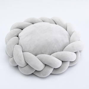 LY Handmade <span class=keywords><strong>Pet</strong></span> Nest Anpassbares DIY Soft Fabric Katzen bett Hand geflochtenes Twist Nest Wasch bares rutsch festes Cat <span class=keywords><strong>Dog</strong></span> House Sommer zubehör - Product Image 5