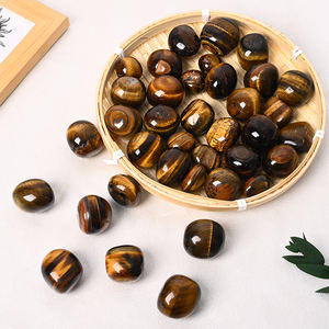 Hoogwaardige natuurlijke tijgeroog tumbled stones, handgepolijste kristallen voor helende doeleinden - Product Image 6