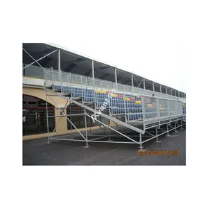 Outdoor metallo scarffolding bleacher, tribuna, gradas per lo stadio, arena, centro sportivo