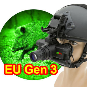 OEM/ODM 低価格 グリーンイメージ増強管 赤外線暗視装置 PVS7 ヘルメット装着型ナイトビジョンゴーグル - Product Image 6