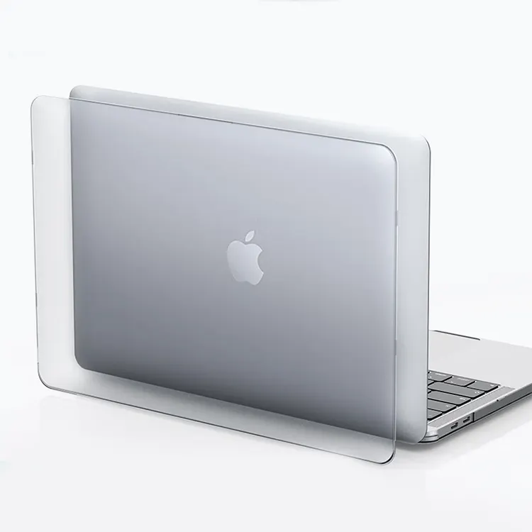 Роскошный Ультратонкий гибкий Противоскользящий пластиковый чехол-накладка для Apple Macbook Pro 14 2021 легкий Чехол для ноутбука