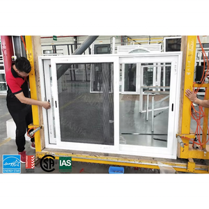 WANJIA Double Glazed Aluminum Frame Sliding <strong>windows</strong> <strong>3</strong> Tracks Sliding <strong>Window</strong> - Product Image 1