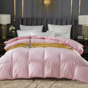 Duvet Alternative couette matelassée insertion de couette ou couette autonome couette 100% coton/microfibre toutes saisons blanc - Product Image 6