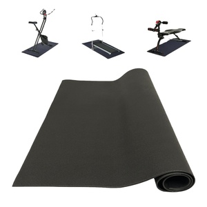 Non Slip NBR Treadmill Mat Floor Protector Heavy Duty Exercise Equipment <b>Pad</b> Anti <b>Scratch</b> for Hardwood Floor - Product Image 2