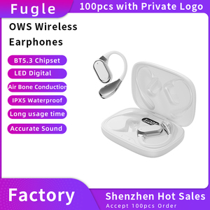 Auriculares Inalámbricos Q11 <span class=keywords><strong>Plus</strong></span> con Gancho para la Oreja, Diseño Abierto, Cómodos para Usar Todo el Día, Flexibles, Estéreo, Ideales para Correr - Product Image 5
