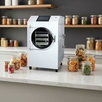 Huis-tuin-en-keuken vriesdroger automatische elektrische verwarming koffie voedsel lyofilisator hoge efficiëntie fruit vriesdroger lijn KFD-5 vriesdroger