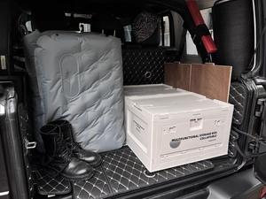 Accessoires d'intérieur de voiture Luxe Imperméable 7d Custom Size Leather Trunk Mats Boot Liner pour JEEP WRANGLER JK JL - Product Image 4