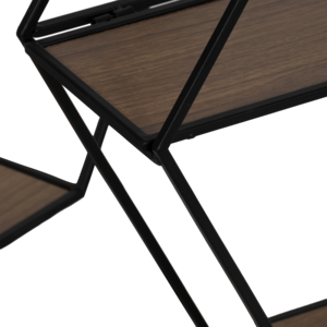 Mensole Esagonali da Parete, Organizzatore Geometrico in Legno e Metallo per Arredamento Casa e Ufficio - Product Image 4