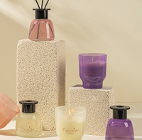 Vente en gros d'usine, coffret cadeau de bougies aromatiques haut de gamme personnalisées, coffret cadeau de parfums d'huiles essentielles pour la maison, coffret cadeau de mariage