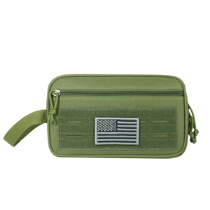 נרתיק טקטי EDC לארגון בכיס, עמיד למים, עם רצועת MOLLE, לאחסון כלים קטנים, נייד, עשוי ניילון, עם רוכסן. - Product Image 1