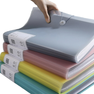HK <b>Box</b> File Transparent PP Material Student Files Organizer Large Capacity Office Use - Product Image 1