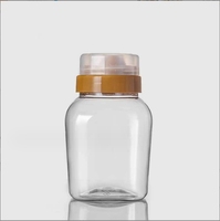 Bouteille de miel en plastique reflux bouteille de miel flacon en plastique flacon de sirop pâte de poire pot de pâte de nèfle