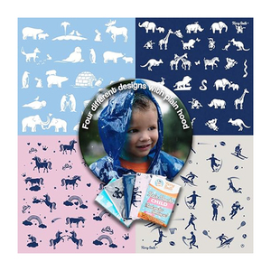 Многоразовый дождевик унисекс для детей и взрослых, водонепроницаемый, для активного отдыха, усиленный, промышленного класса, с логотипом на заказ - Product Image 2