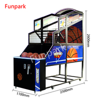 Funpark Hot Selling Challenging Machine de jeu de basket-ball électronique Machine à pièces pour tous les âges