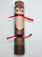 Craquelins de Noël en forme de renne de 12 pouces - Adorables décorations Rudolph pour fêtes de fin d'année, 50 pièces