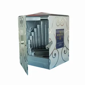 Luxury paper fully bottle displaying champagne wine gift box for Spirits packaging