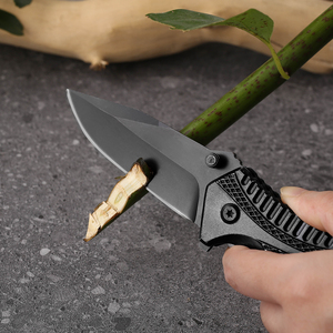 Couteau de chasse pliable HL Outdoor, couteau de survie en acier inoxydable, couteau <span class=keywords><strong>suisse</strong></span> de poche, revêtement en aluminium, couteau tactique pliable - Product Image 5