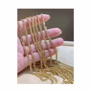 Collana Modello Cubano Traforato, Gioielli in Oro, Design Femminile, Catena in Oro 18K - Product Image 4