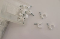 Clips de câble de fixation en plastique électrique de type rond 5mm 6mm 7mm 8mm 9mm 10mm 12mm 14mm 16mm 18mm 20mm