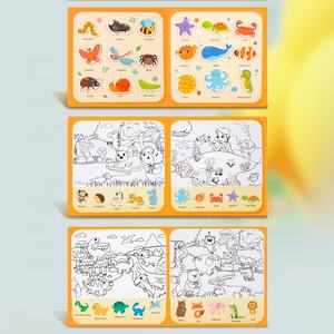 Offre Spéciale <span class=keywords><strong>livre</strong></span> de peinture à l'eau magique coloré <span class=keywords><strong>livre</strong></span> de coloriage réutilisable <span class=keywords><strong>livre</strong></span> de <span class=keywords><strong>dessin</strong></span> à l'eau magique avec stylo - Product Image 6