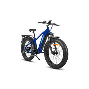 Bicicleta Eléctrica Todoterreno HAOQl 2.0 con Motor Trasero de 250W, Alcance de 60km, Cuadro de Aluminio, 7 Velocidades Ajustables - Product Image 2