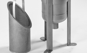 60 Mikron <span class=keywords><strong>T</strong></span> Tipi Paslanmaz Çelik 304/316 Yüksek Debili Sepet Süzgeç Filtre Gövdesi Sıvı Gaz Filtrasyonu için ISO9001 - Product Image 5