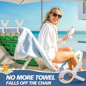 Pinces à serviettes en silicone grandes pour chaises longues de plage, pinces à serviettes de plage, pinces à linge pour la plage et la piscine - Offre spéciale - Product Image 5