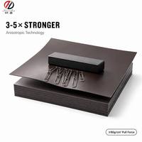 Imán de Goma Autoadhesivo para Refrigerador, Lámina de Imán de Goma Flexible de 0.5mm/1mm A4 con Adhesivo para Marco de Fotos y Pósteres