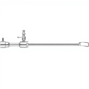 Cánula Endoscópica Fenestrada para Frente con Válvula de Retención Única de 5mm, Instrumentos de Cirugía Plástica Endoscópica de Acero Inoxidable de Vaslcare - Product Image 1