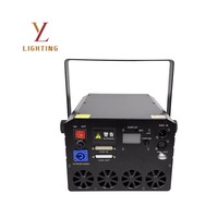 Laser de scène 15W RGB pleine couleur ILDA 30Kpps avec animation, DMX et activation sonore