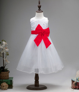Vestido de Fiesta Largo Blanco con Patrones de Vestidos de Novia para Niñas de Yiwu, China - Product Image 5