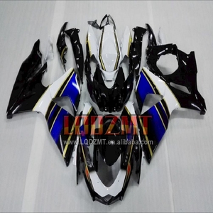 Kit de inyección para SUZUKI, accesorio para SUZUKI, modelo K9, 1000CC, 09, 10, 11, 12, 199No.131, <span class=keywords><strong>GSXR</strong></span>, <span class=keywords><strong>1000</strong></span>, 2013, <span class=keywords><strong>2014</strong></span>, GSXR1000, 2015, 2016, Azul, Blanco - Product Image 2