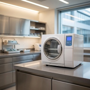 Autoclave de Sobremesa de 23L, Esterilizador Portátil con Bomba de Vacío para Laboratorio Dental, Mini Autoclave para Laboratorio - Product Image 3