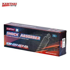 Amortisseur arrière de moto 295mm <span class=keywords><strong>Suspension</strong></span> de course modifiée bleu argent pour Honda Wave Series - Product Image 4