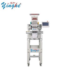 Yinghe Logo etiqueta Industrial computarizado cabeza única 9 agujas Totebag equipado Multineedle camiseta/máquina de bordado de ropa - Product Image 6