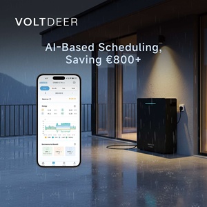 VOLTDEER 5.12kWh Solar <b>Energy</b> <b>Storage</b> <b>System</b> for Backup Power Station EU Germany Stock SR5000 AC Pro Plug & Play Compatible With - Product Image 1