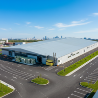 Structure en acier préfabriquée légère et économique, charpente métallique préfabriquée sur mesure, entrepôts et bâtiments en structure acier
