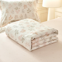 Couette Alenhome 100% Coton Chaude et Rafraîchissante pour Climatisation, Lavable, Simple, Patchwork, Simple/Double, Fine, pour l'Été