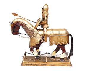 Sculpture d'art en métal Bronze <span class=keywords><strong>Alexander</strong></span> Holding Spear Riding Horse Statues - Product Image 1
