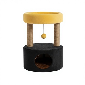 Árbol para Gatos Amigos Classic de Yute de Alta Calidad con 2 Niveles, Diseño Ecológico, Cama Suave para Gatos de Todos los Tamaños - Product Image 1