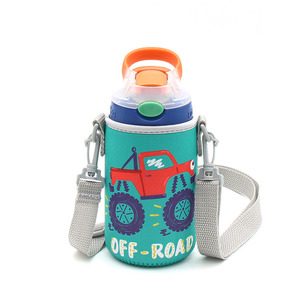 De Color de portador de la botella de agua titular bolso con correa de hombro para los niños de los niños - Product Image 6