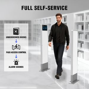 एकीकृत uhf rfid आईएसओ 18000-6c पुस्तकालय एंटी-चोरी Device-24H बिना किसी भाग में मौजूद बुकस्टोर एक्सेस कंट्रोल 0-3 मीटर पढ़ने की दूरी - Product Image 4