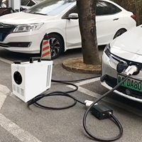 Chargeur de véhicule électrique portable 30kw 40kw Charge de voiture électrique CCS 1/CCS 2/GB/T IP54 Étanche APP RFID Chargeur mobile Ev