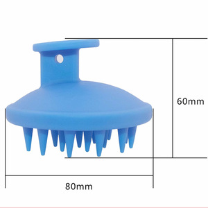 Brosse de massage du cuir chevelu Weiyang en silicone, type WY-D, appareil de thérapie capillaire pour les soins des cheveux et le soulagement des démangeaisons - Product Image 3