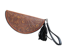 Sacs CROWN en gros – Portefeuille de luxe en cuir véritable pour femme, style bohème vintage, mini design, fait main, unique, mode décontractée