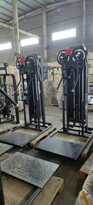 Giá tốt nhất Pin nạp đa chuyến bay phòng tập thể dục thiết bị Vai đứng đôi cánh tay bên nâng cao Máy - Product Image 2