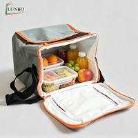 Sac isotherme personnalisé en tissu Oxford 600D avec logo, bandoulière réglable, sac fourre-tout pour pique-nique et activités de plein air